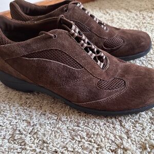 Men's Brown Suede‎ Casual Easy Spirit Size 10 N Shoes